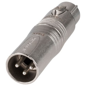 Main product image for Neutrik NA3M5F 3 Pin XLR Male to 5 Pin Female DM 092-2415